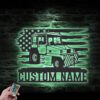 Custom-US-Airport-Tug-Driver-Metal-Wall-Art-LED-Light_1