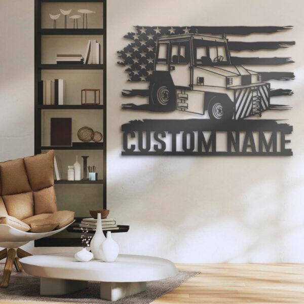 Custom-US-Airport-Tug-Driver-Metal-Wall-Art-LED-Light_3