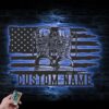 Custom-US-Army-Soldier-Boots-Combat-Metal-Wall-Art-LED-Light-4