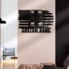 Custom-US-Army-Soldier-Boots-Combat-Metal-Wall-Art-LED-Light-7