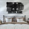 Custom-US-Army-Soldier-Boots-Combat-Metal-Wall-Art-LED-Light-8