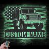 Custom-US-Army-Transport-Metal-Wall-Art-LED-Light_1