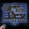 Custom-US-Army-Transport-Metal-Wall-Art-LED-Light_7