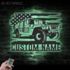 Custom-US-Army-Transport-Metal-Wall-Art-LED_2