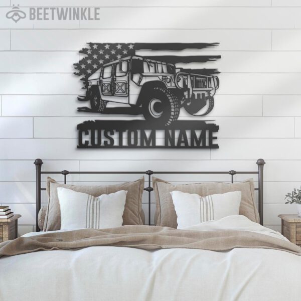 Custom-US-Army-Transport-Metal-Wall-Art-LED_3