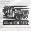 Custom-US-Army-Transport-Metal-Wall-Art-LED_4