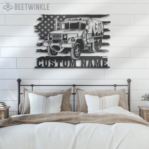 Custom-US-Army-Truck-Metal-Wall-Art-LED-Light_5