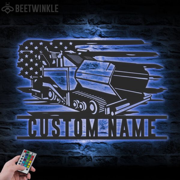 Custom-US-Asphalt-Paver-Truck-Driver-Metal-Wall-Art-LED-Light_2