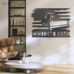 Custom-US-Bulldozer-Driver-Metal-Wall-Art-LED-Light_1