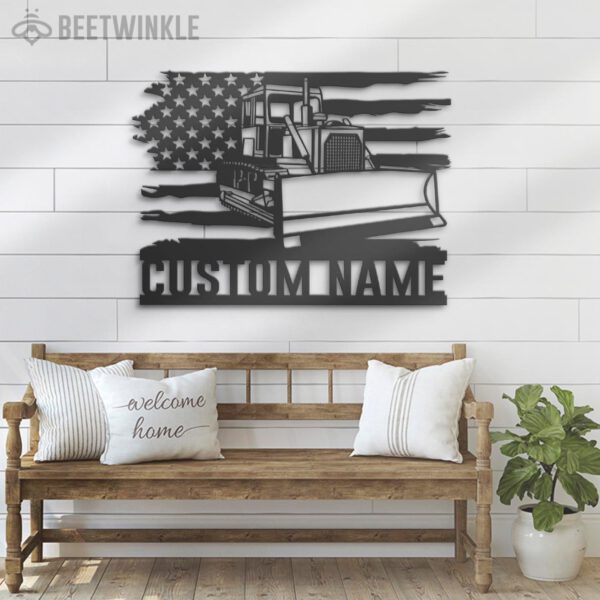 Custom-US-Bulldozer-Driver-Metal-Wall-Art-LED-Light_2