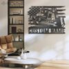 Custom-US-Bulldozer-Driver-Metal-Wall-Art-LED_3