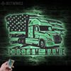 Custom-US-Cascadia-Truck-Driver-Metal-Wall-Art-LED-Light-10