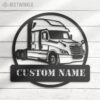 Custom-US-Cascadia-Truck-Driver-Metal-Wall-Art-LED-Light-16