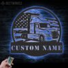 Custom-US-Cascadia-Truck-Driver-Metal-Wall-Art-LED-Light-5-1