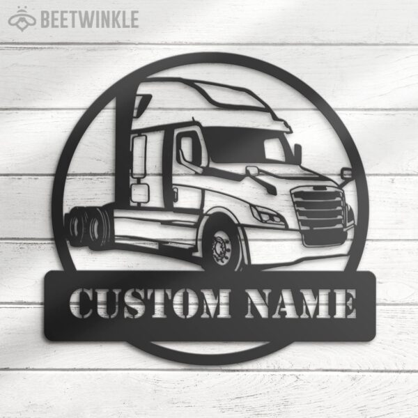 Custom-US-Cascadia-Truck-Driver-Metal-Wall-Art-LED-Light-8-2