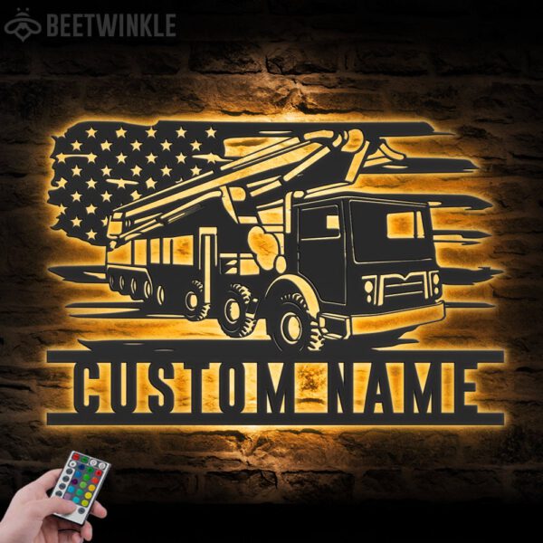 Custom-US-Concrete-Pump-Truck-Driver-Metal-Wall-Art-LED-Light_3