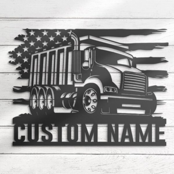 Custom-US-Drump-Truck-Driver-Metal-Wall-Art-LED_6