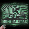 Custom-US-Drump-Truck-Driver-Metal-Wall-Art-LED_7