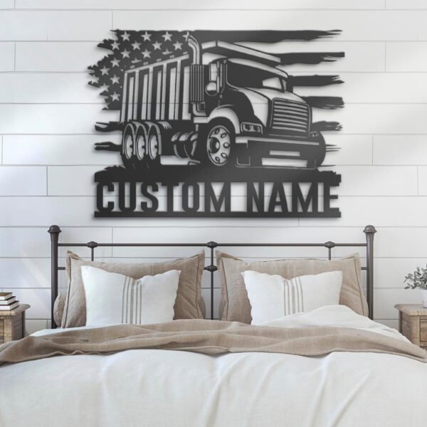 Custom-US-Drump-Truck-Driver-Metal-Wall-Art-LED_8