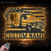 Custom-US-EMS-Rescue-Squad-Truck-Driver-Metal-Wall-Art-LED-Light_3