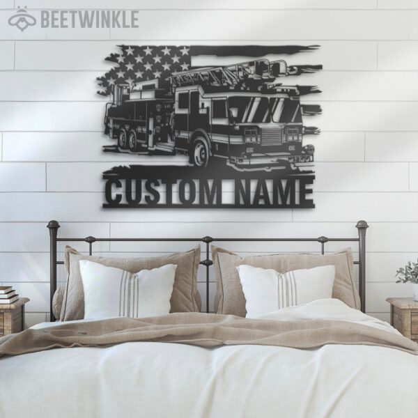 Custom-US-Engine-Fire-Truck-Driver-Metal-Wall-Art-LED-Light_6