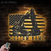 Custom-US-Excavator-Driver-Metal-Wall-Art-LED-Light-12