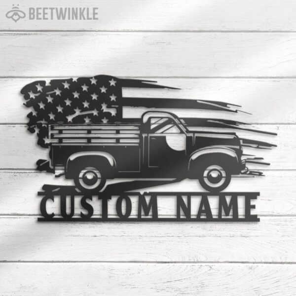 Custom-US-Farm-Truck-Driver-Metal-Wall-Art-LED-Light-3