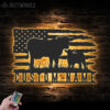 Custom-US-Flag-Cow-Farmhouse-Metal-Wall-Art-LED-Light-2-1