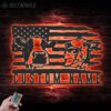 Custom-US-Flag-Cow-Farmhouse-Metal-Wall-Art-LED-Light-7