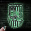 Custom-US-Flag-Go-Kart-Racing-Metal-Wall-Art-LED-Light-2-3