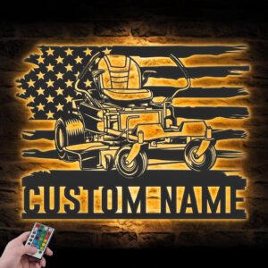 Custom-US-Lawn-Mower-Driver-Metal-Wall-Art-LED-Light_1