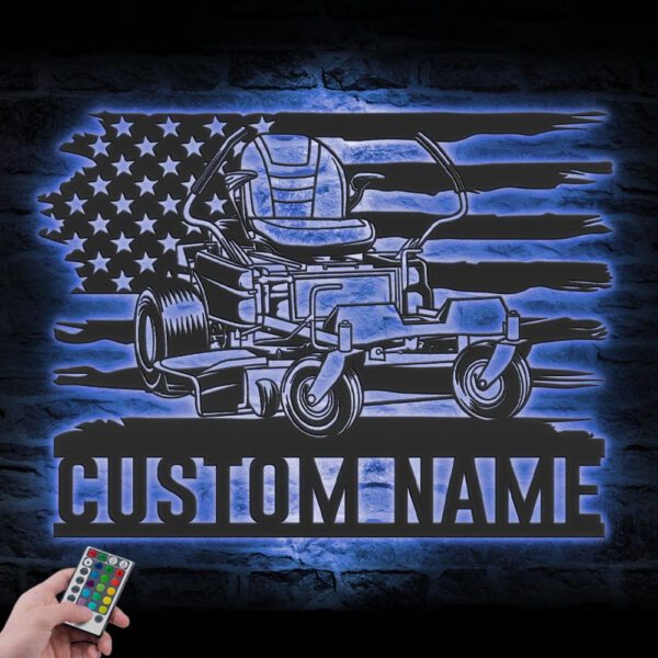 Custom-US-Lawn-Mower-Driver-Metal-Wall-Art-LED-Light_6