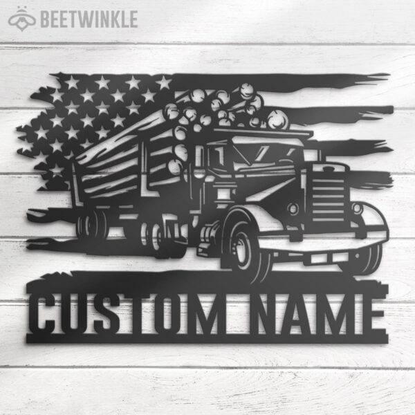 Custom-US-Logging-Truck-Driver-Metal-Wall-Art-LED_8