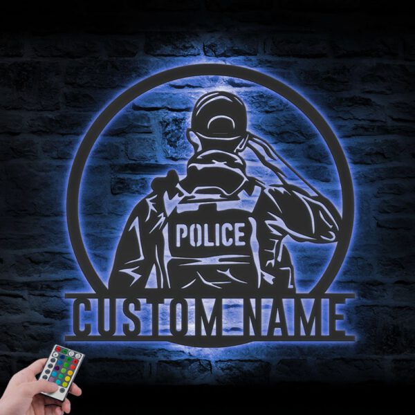 Custom-US-Police-Officer-Metal-Wall-Art-LED-Light_6