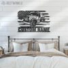 Custom-US-Pump-Truck-Driver-Metal-Wall-Art-LED-Light-2