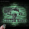 Custom-US-Pump-Truck-Driver-Metal-Wall-Art-LED-Light-3