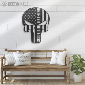 Custom-US-Punisher-Skull-American-Metal-Wall-Art-LED-Light-2-1