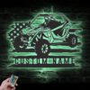 Custom-US-Quad-Biker-Metal-Wall-Art-LED-Light-7-2