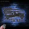 Custom-US-Rotator-Tow-Truck-Driver-Metal-Wall-Art-LED-Light-3