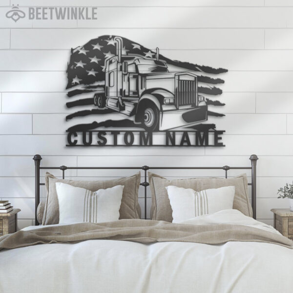 Custom-US-Semi-Truck-Driver-Metal-Wall-Art-LED-Light-14