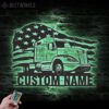 Custom-US-Semi-Truck-Driver-Metal-Wall-Art-LED-Light-2-1