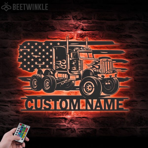 Custom-US-Semi-Truck-Driver-Metal-Wall-Art-LED-Light_6