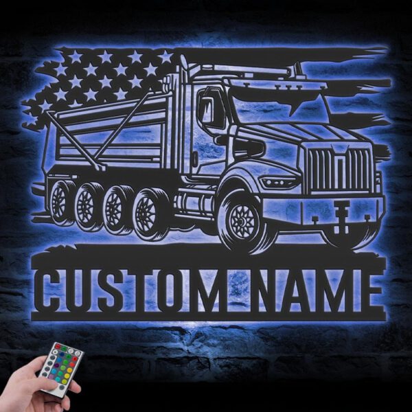 Custom-US-Semi-Truck-Driver-Metal-Wall-Art-LED_5