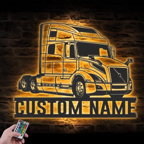 Custom-US-Semi-Truck-Driver-Metal-Wall-Art-With-LED-Light_7