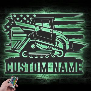 Custom-US-Skid-Steer-Driver-Metal-Wall-Art-LED-Light_1