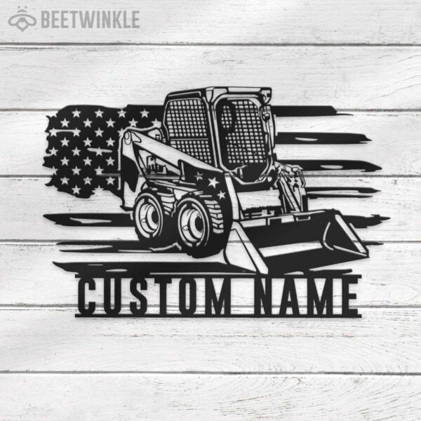 Custom-US-Skid-Steer-Driver-Metal-Wall-Art-LED_3