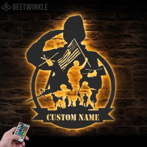 Custom-US-Soldier-Military-Metal-Wall-Art-LED-Light-3-2