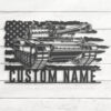 Custom-US-Soldier-Military-Tank-Metal-Wall-Art-LED-Light-12