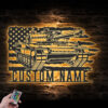 Custom-US-Soldier-Military-Tank-Metal-Wall-Art-LED-Light-13