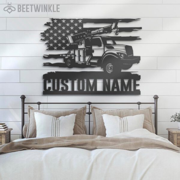 Custom-US-Utility-Truck-Driver-Metal-Wall-Art-LED-Light_8